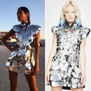 Heyami Handmade Disco Disuko Dress - Size XS/Small